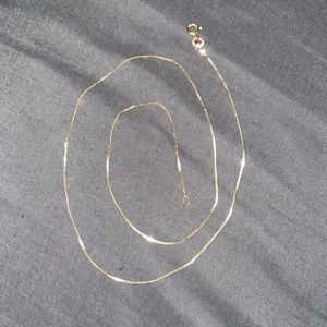 fine 14k gold necklace